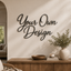 Custom Metal Wall Art – Your Design Made in Steel