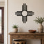 Zia Sun Metal Wall Art – Southwestern Metal Wall Decor