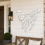 American Flag Eagle Decor - Patriotic Eagle Metal Wall Art