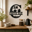 Coffee Bar Metal Wall Sign – Kitchen Coffee Station Decor