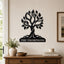 Personalized Tree of Life Family Name Metal Sign